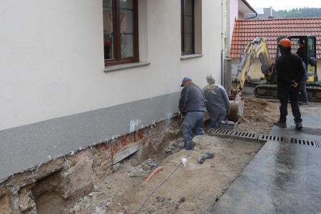 Energetska in statična obnova Knjižnice Jožeta Udoviča Cerknica  08 Foto Ljubo Vukelič